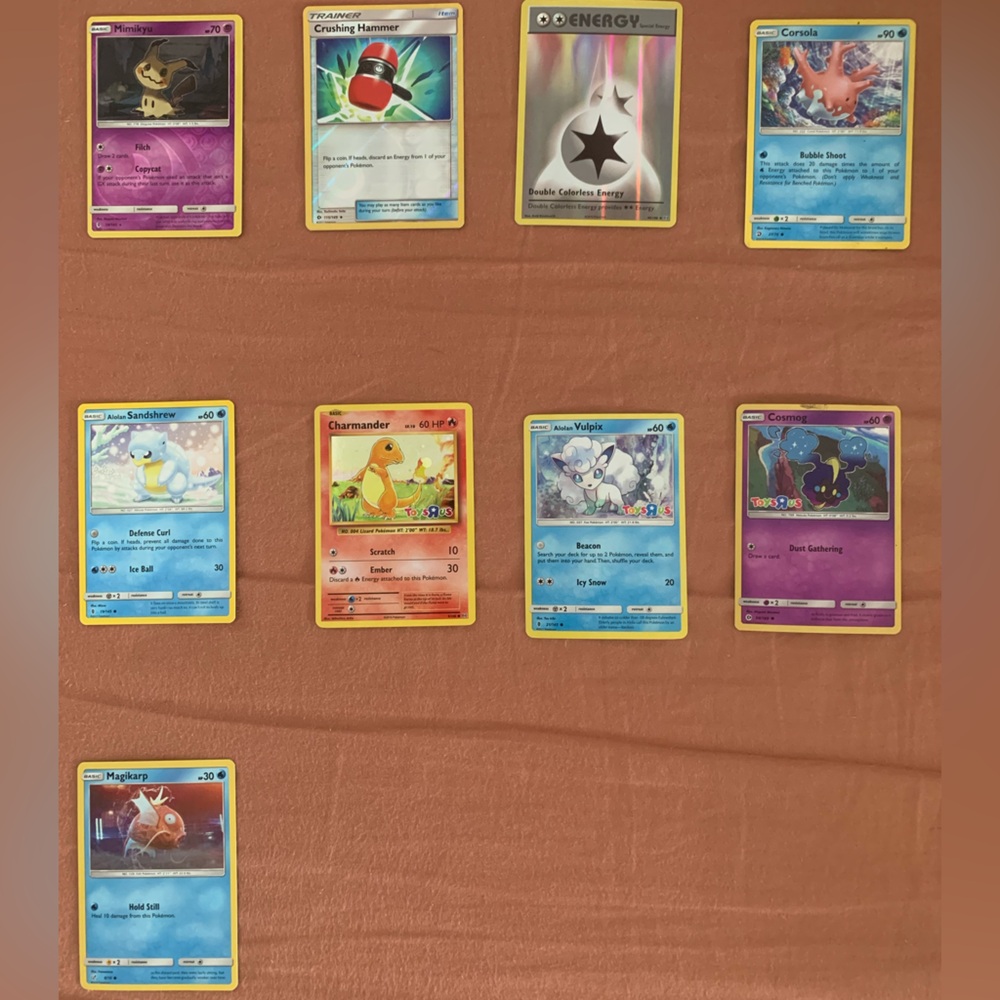 Pokémon Trading Card Game Rare Cards